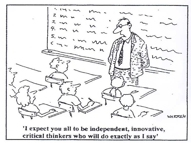 standardized testing cartoon. be on a standardized test.